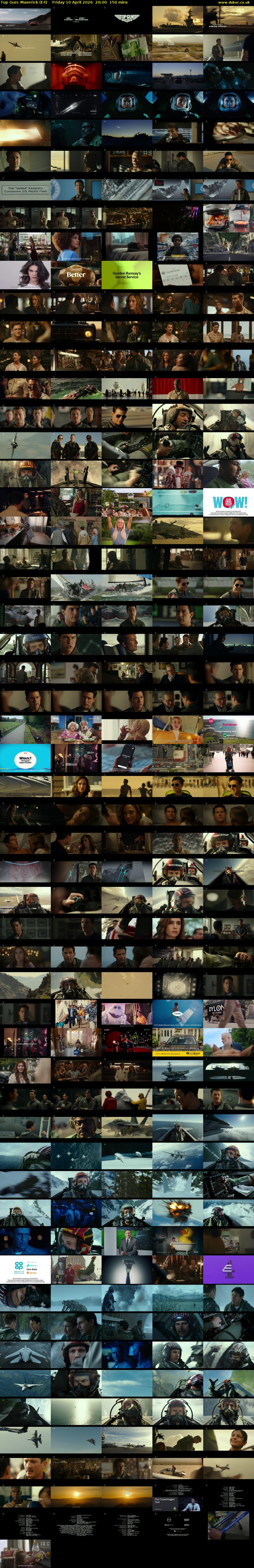 Top Gun: Maverick (E4) Friday 10 April 2026 20:00 - 22:30