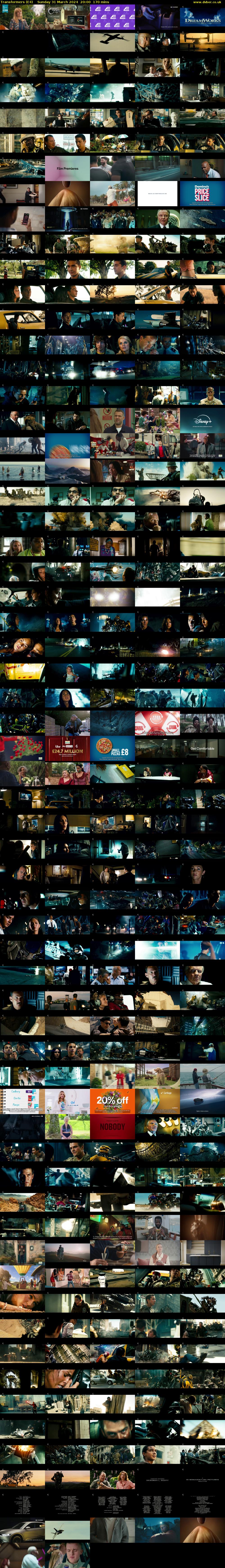 Transformers (E4) Sunday 31 March 2024 20:00 - 22:50