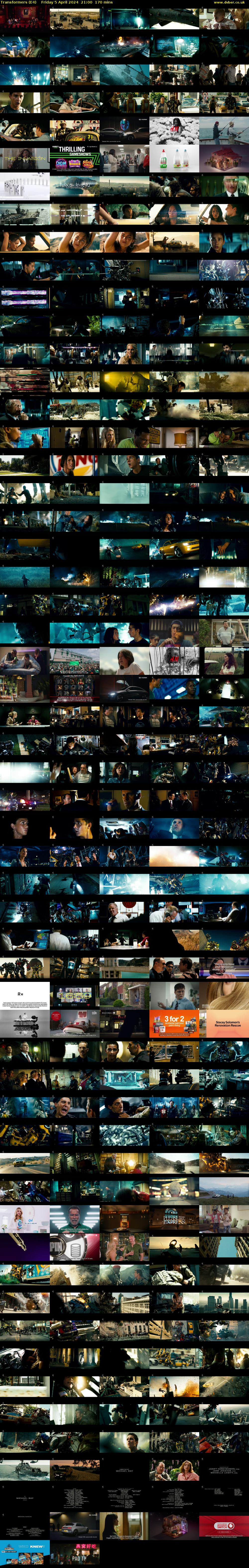 Transformers (E4) Friday 5 April 2024 21:00 - 23:50