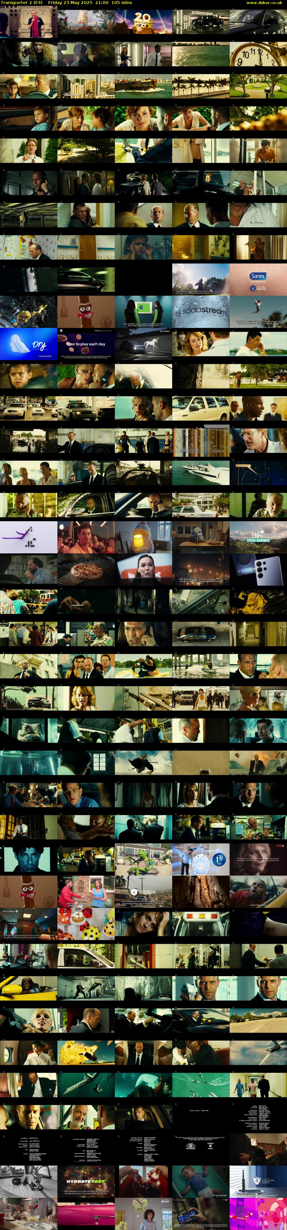 Transporter 2 (E4) Friday 23 May 2025 21:00 - 22:45