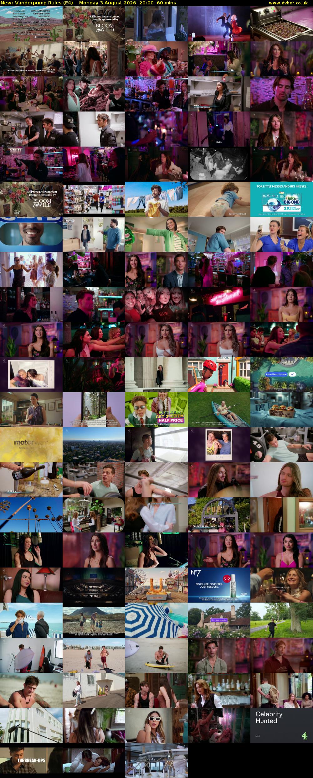 Vanderpump Rules (E4) Monday 3 August 2026 20:00 - 21:00