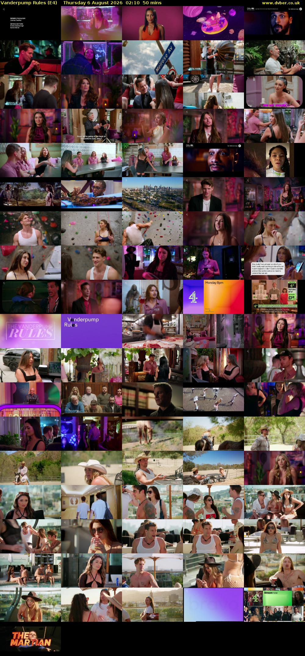 Vanderpump Rules (E4) Thursday 6 August 2026 02:10 - 03:00