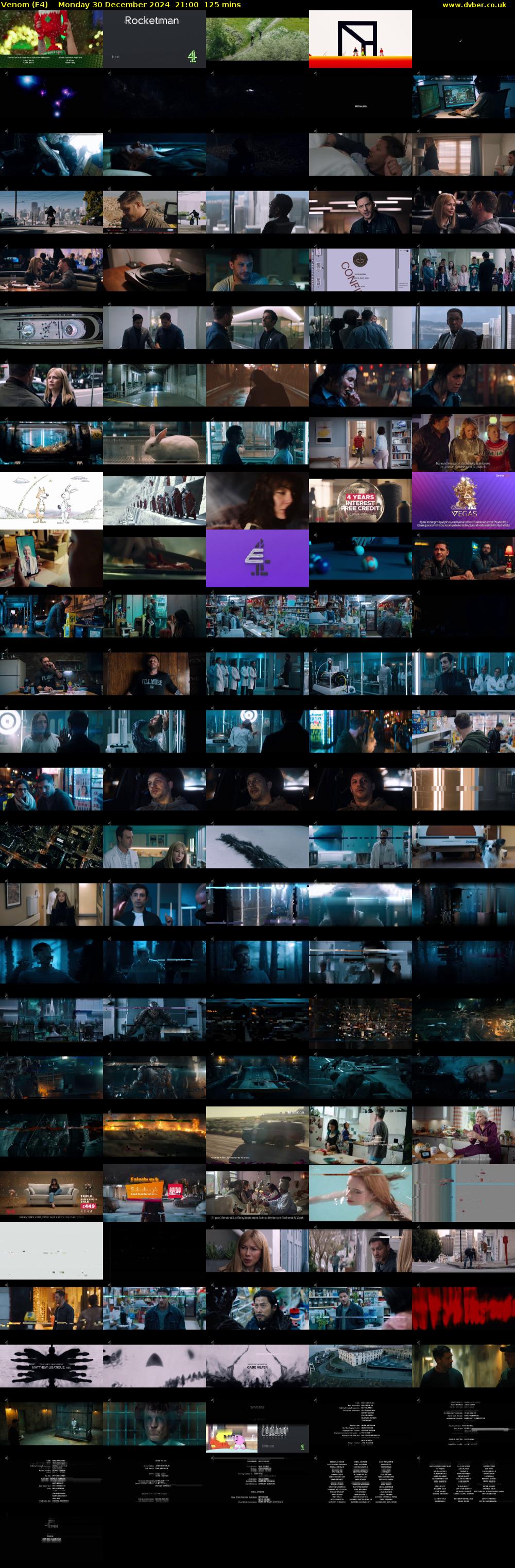 Venom (E4) Monday 30 December 2024 21:00 - 23:05
