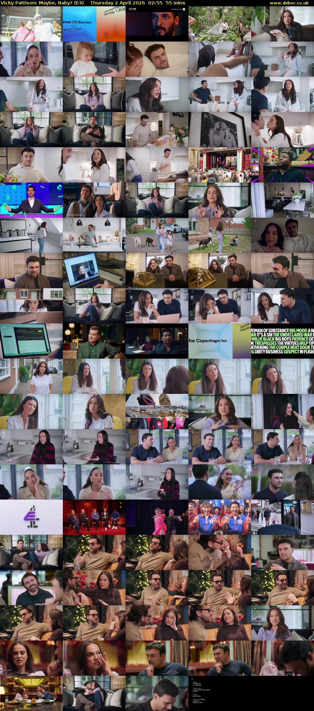 Vicky Pattison: Maybe, Baby? (E4) Thursday 2 April 2026 02:55 - 03:50