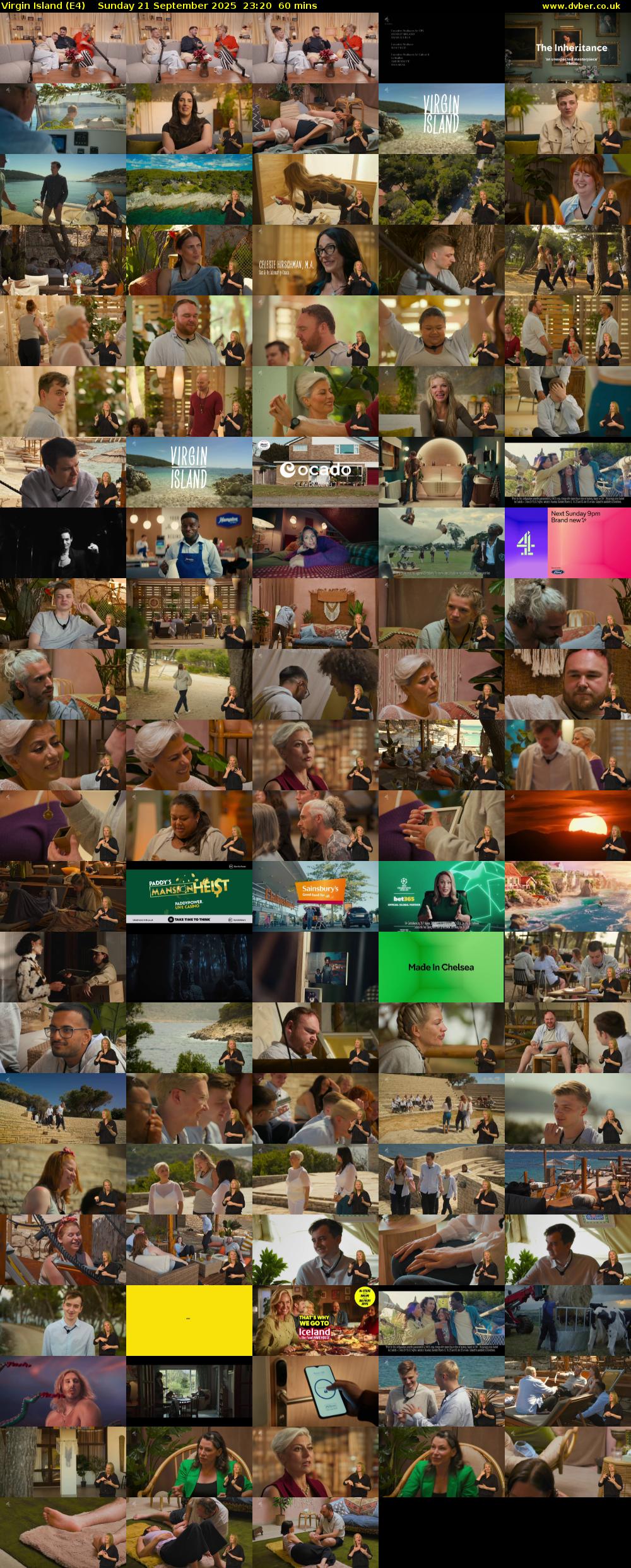 Virgin Island (E4) Sunday 21 September 2025 23:20 - 00:20