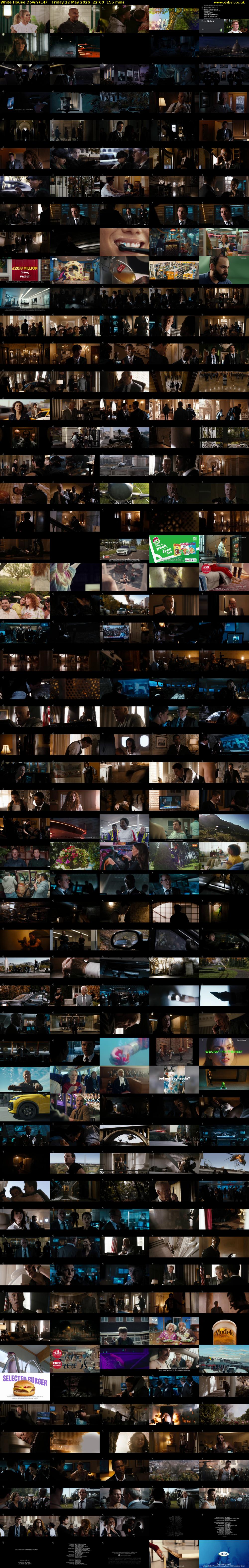 White House Down (E4) Friday 22 May 2026 22:00 - 00:35