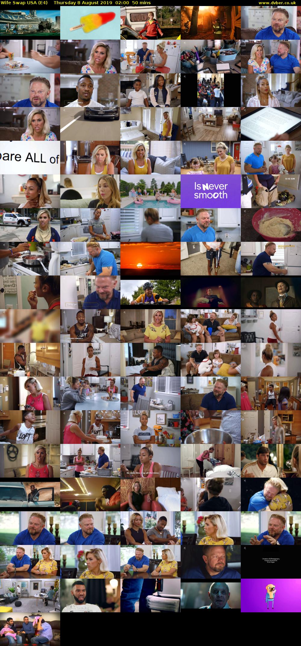 Wife Swap USA (E4) Thursday 8 August 2019 02:00 - 02:50