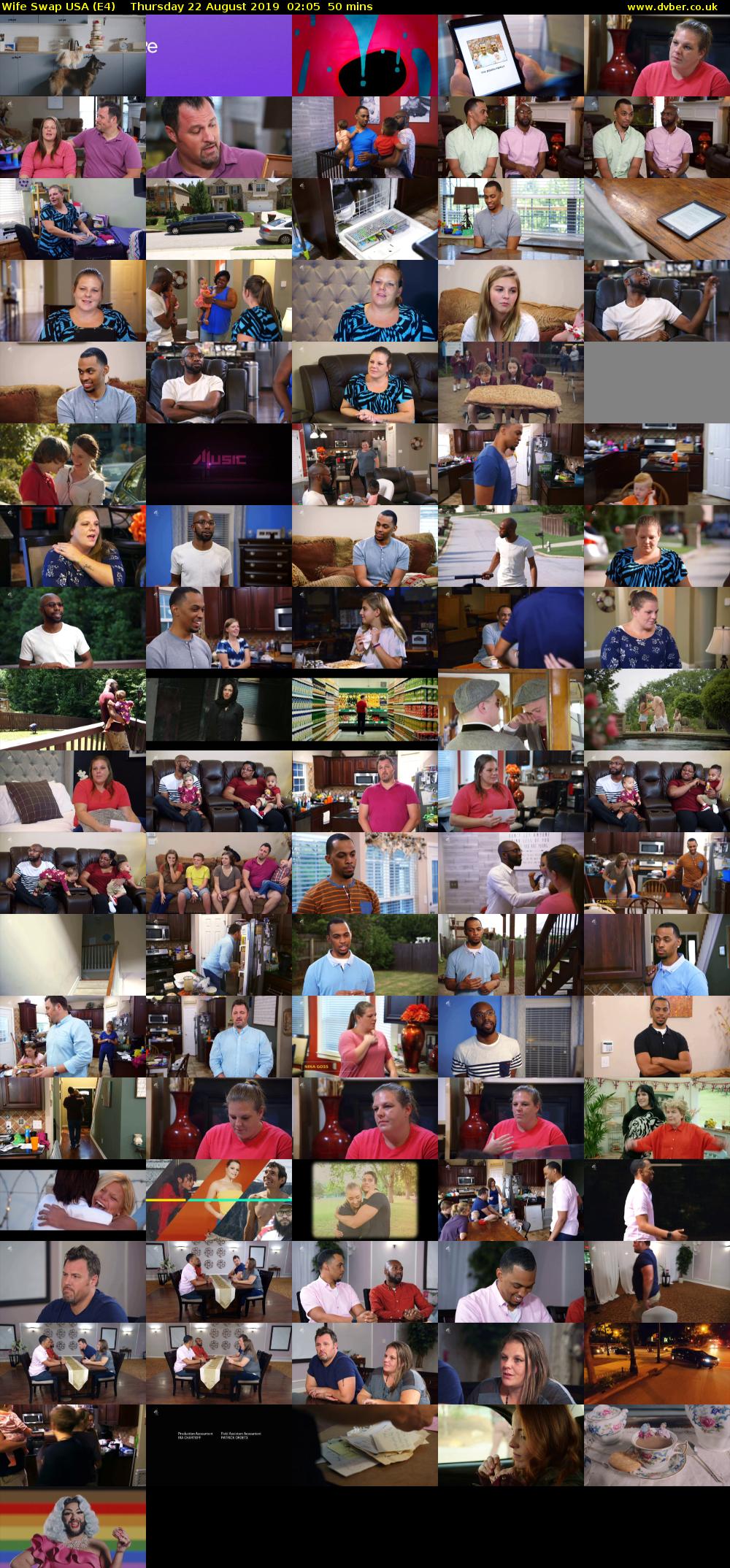 Wife Swap USA (E4) Thursday 22 August 2019 02:05 - 02:55