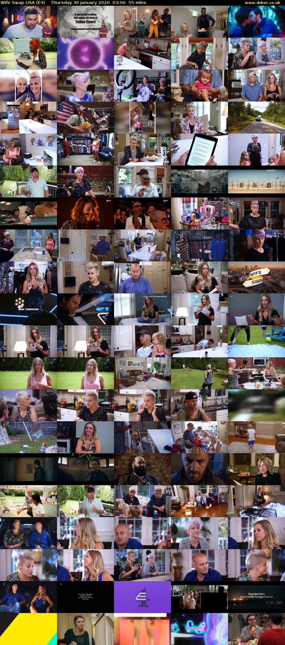 Wife Swap USA (E4) Thursday 30 January 2020 03:00 - 03:55