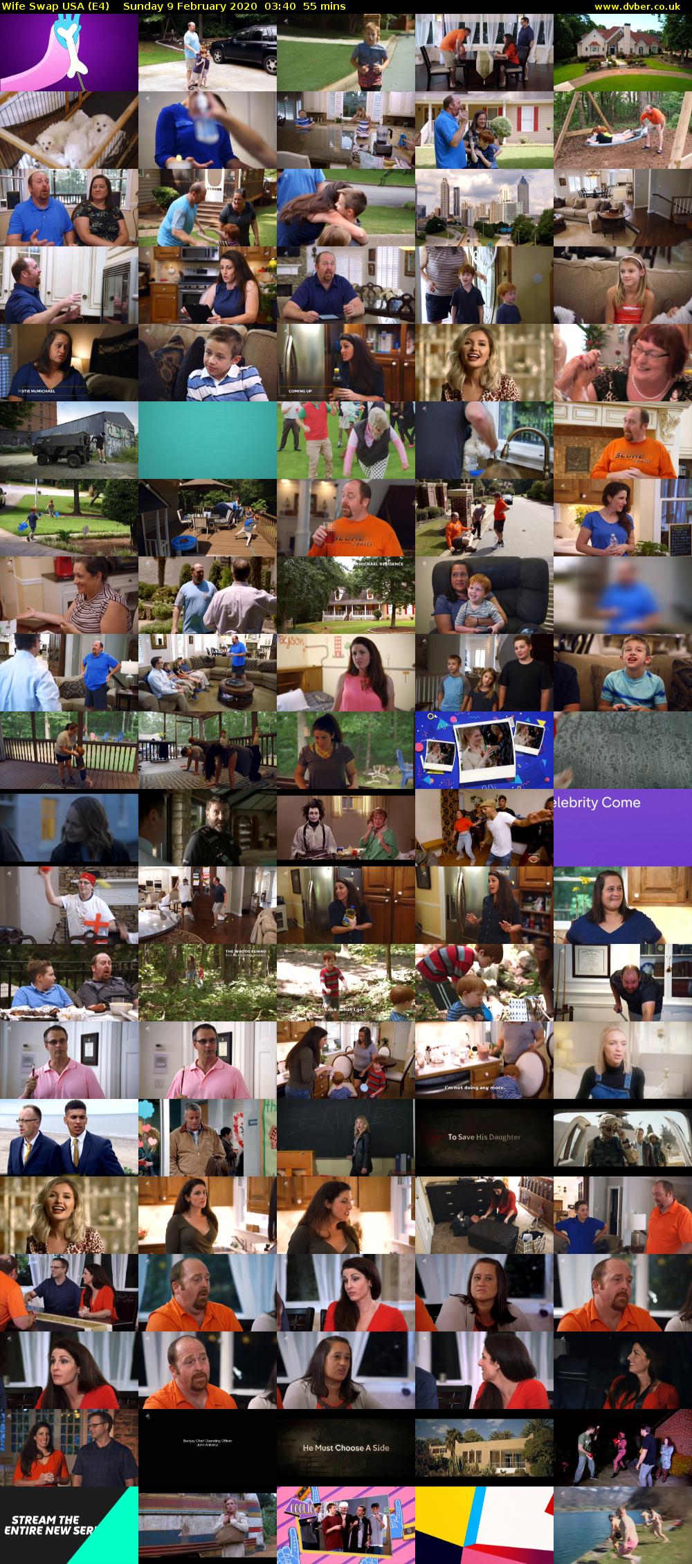 Wife Swap USA (E4) Sunday 9 February 2020 03:40 - 04:35