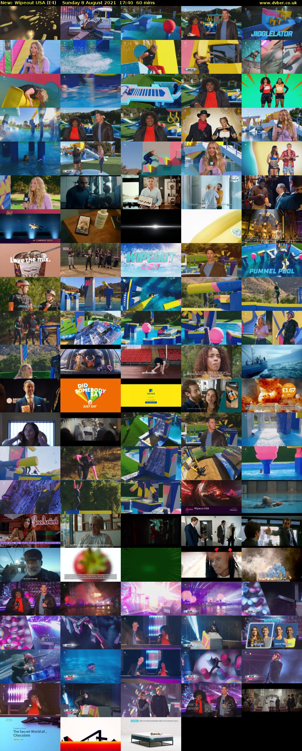 Wipeout USA (E4) Sunday 8 August 2021 17:40 - 18:40