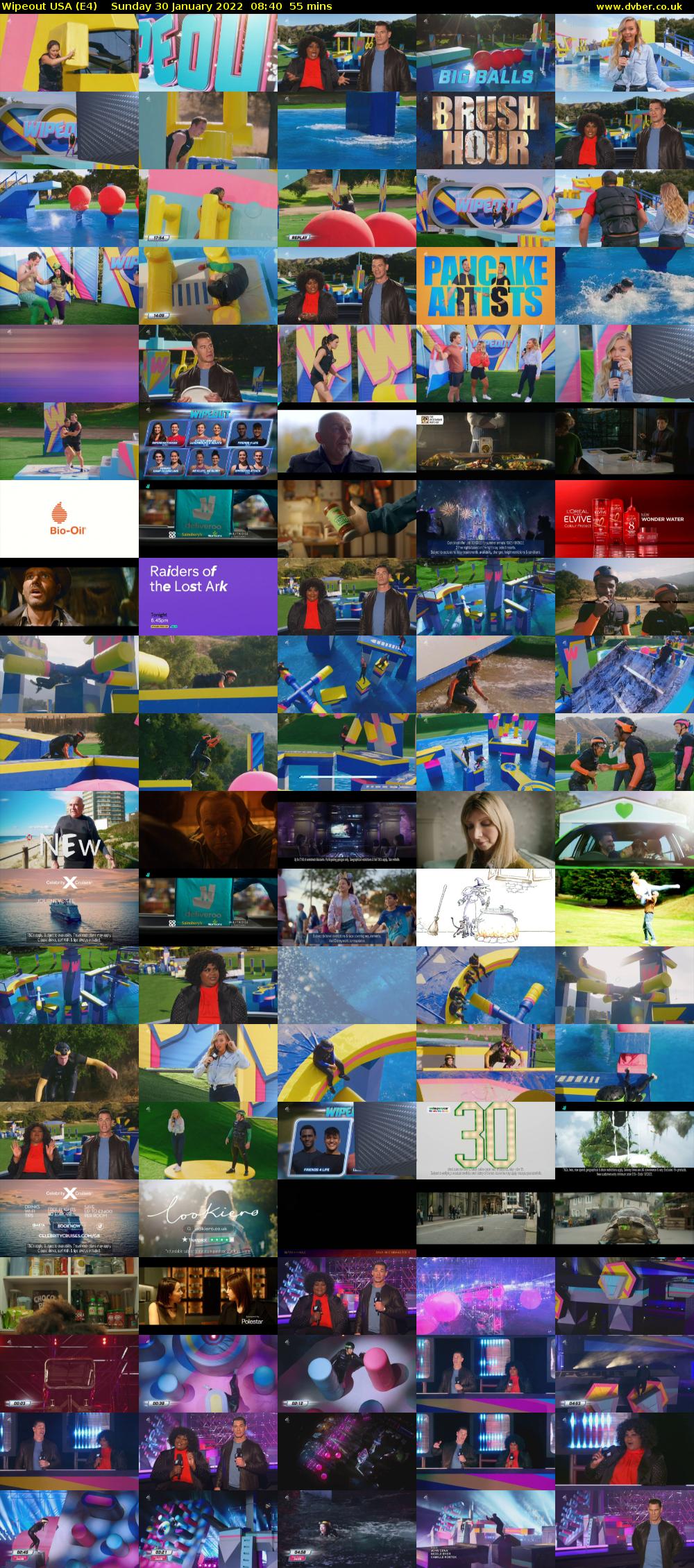 Wipeout USA (E4) Sunday 30 January 2022 08:40 - 09:35