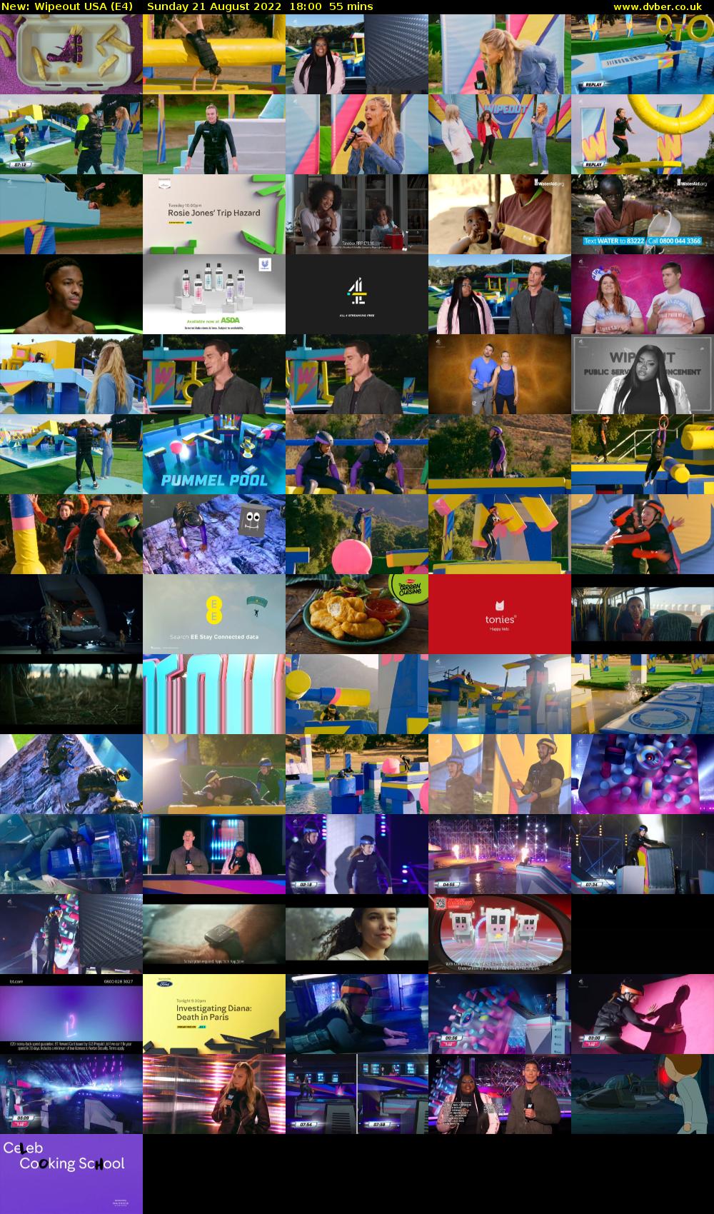 Wipeout USA (E4) Sunday 21 August 2022 18:00 - 18:55