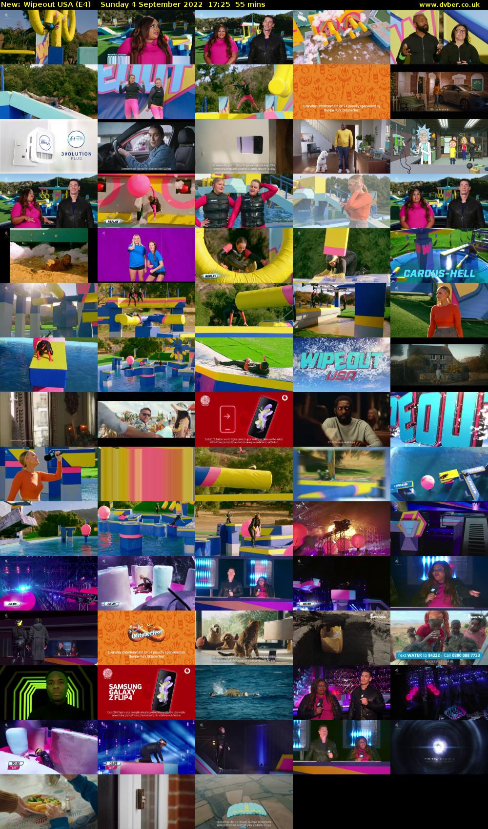 Wipeout USA (E4) Sunday 4 September 2022 17:25 - 18:20