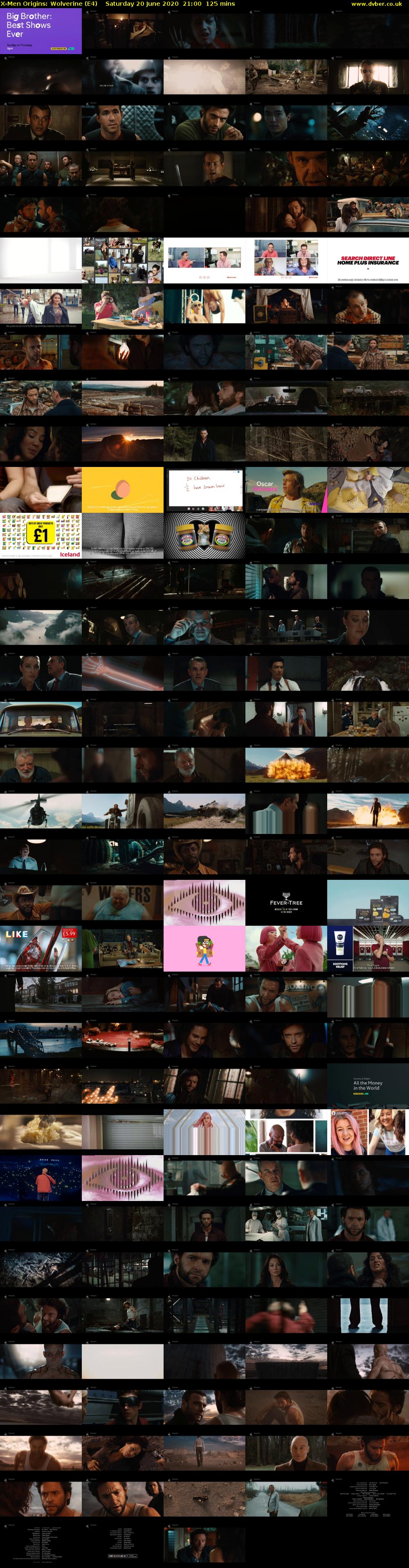 X-Men Origins: Wolverine (E4) Saturday 20 June 2020 21:00 - 23:05
