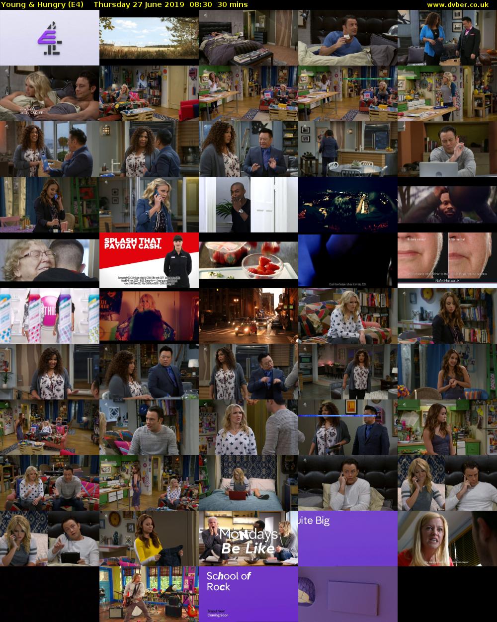Young & Hungry (E4) Thursday 27 June 2019 08:30 - 09:00