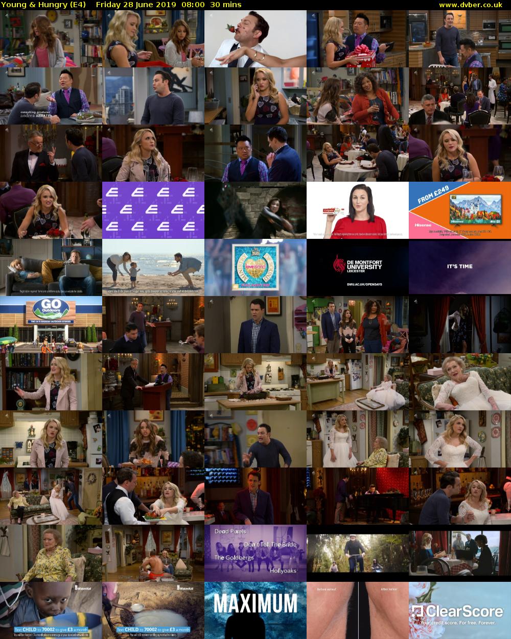 Young & Hungry (E4) Friday 28 June 2019 08:00 - 08:30