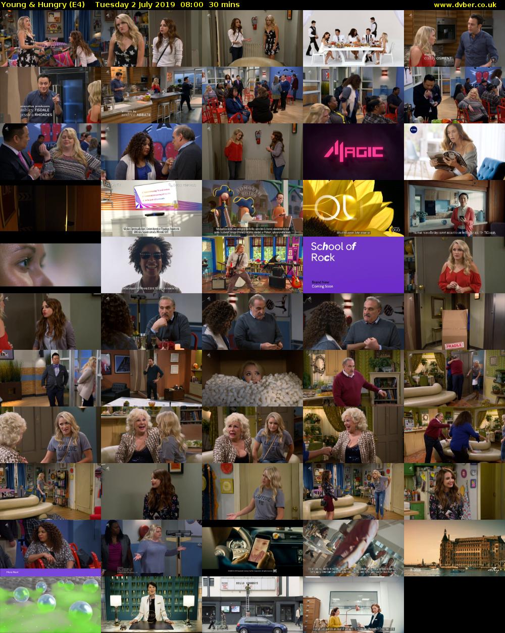Young & Hungry (E4) Tuesday 2 July 2019 08:00 - 08:30