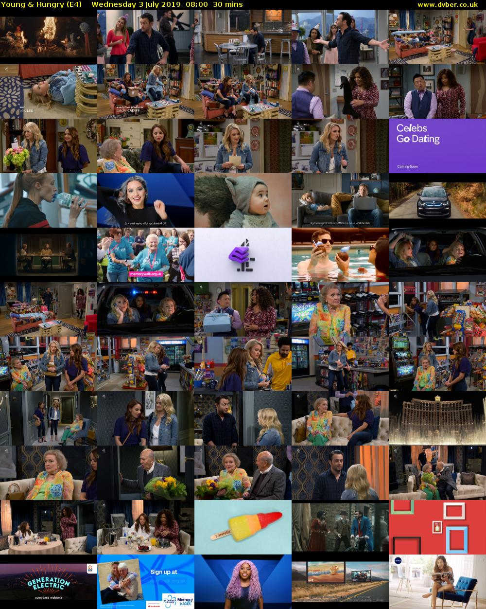 Young & Hungry (E4) Wednesday 3 July 2019 08:00 - 08:30