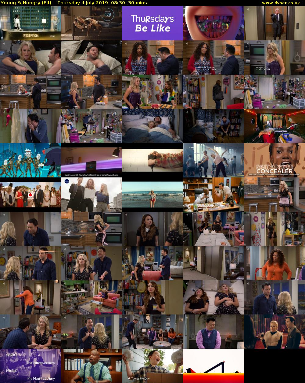 Young & Hungry (E4) Thursday 4 July 2019 08:30 - 09:00
