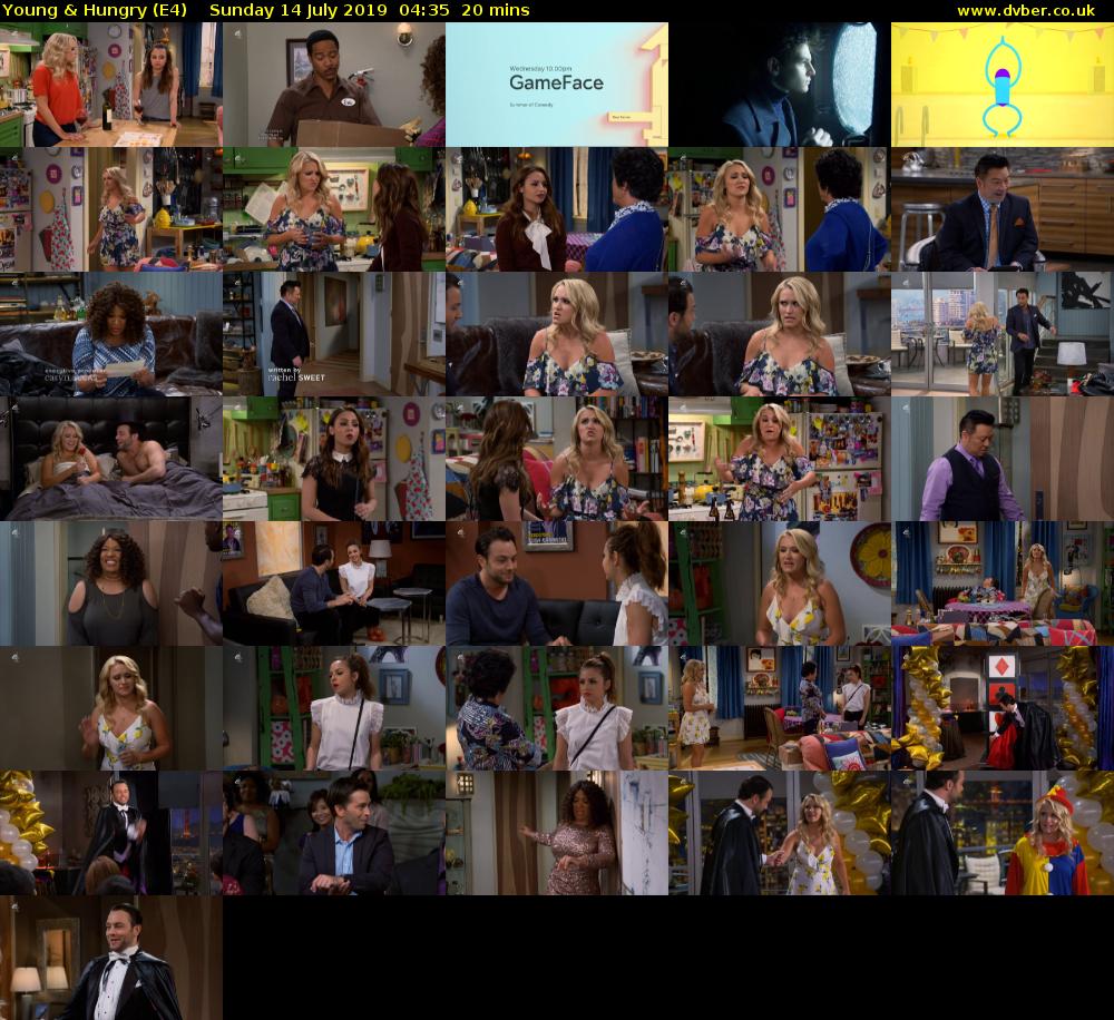 Young & Hungry (E4) Sunday 14 July 2019 04:35 - 04:55