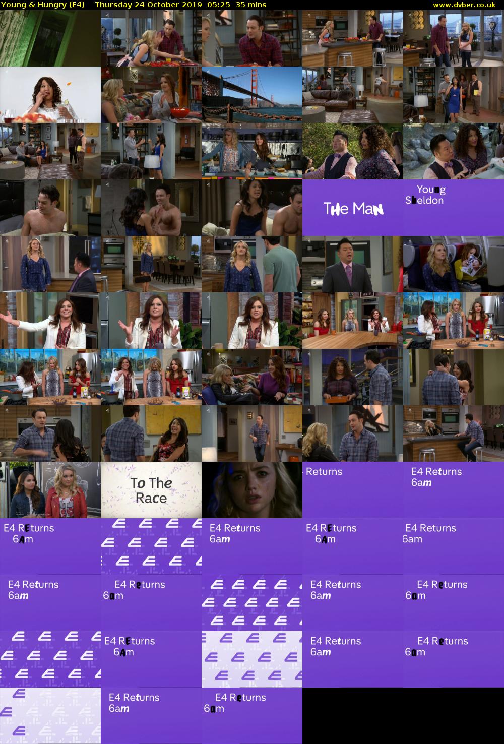 Young & Hungry (E4) Thursday 24 October 2019 05:25 - 06:00
