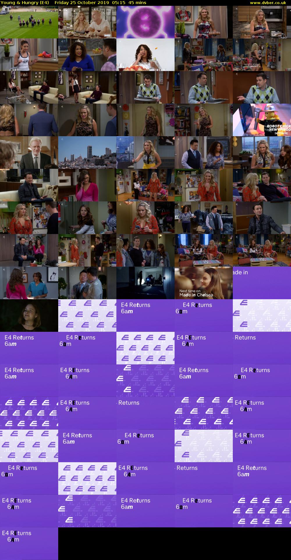 Young & Hungry (E4) Friday 25 October 2019 05:15 - 06:00