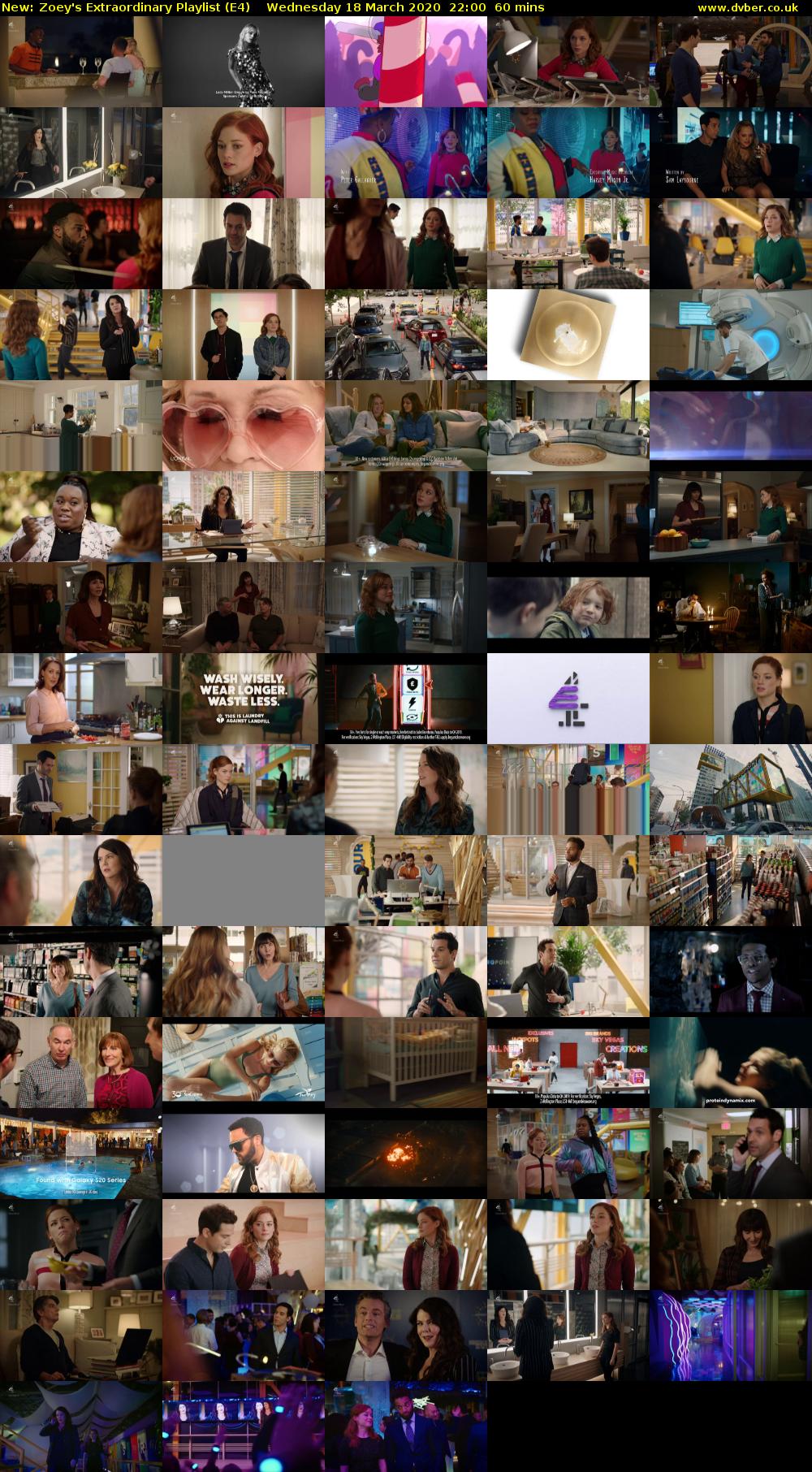 Zoey's Extraordinary Playlist (E4) Wednesday 18 March 2020 22:00 - 23:00