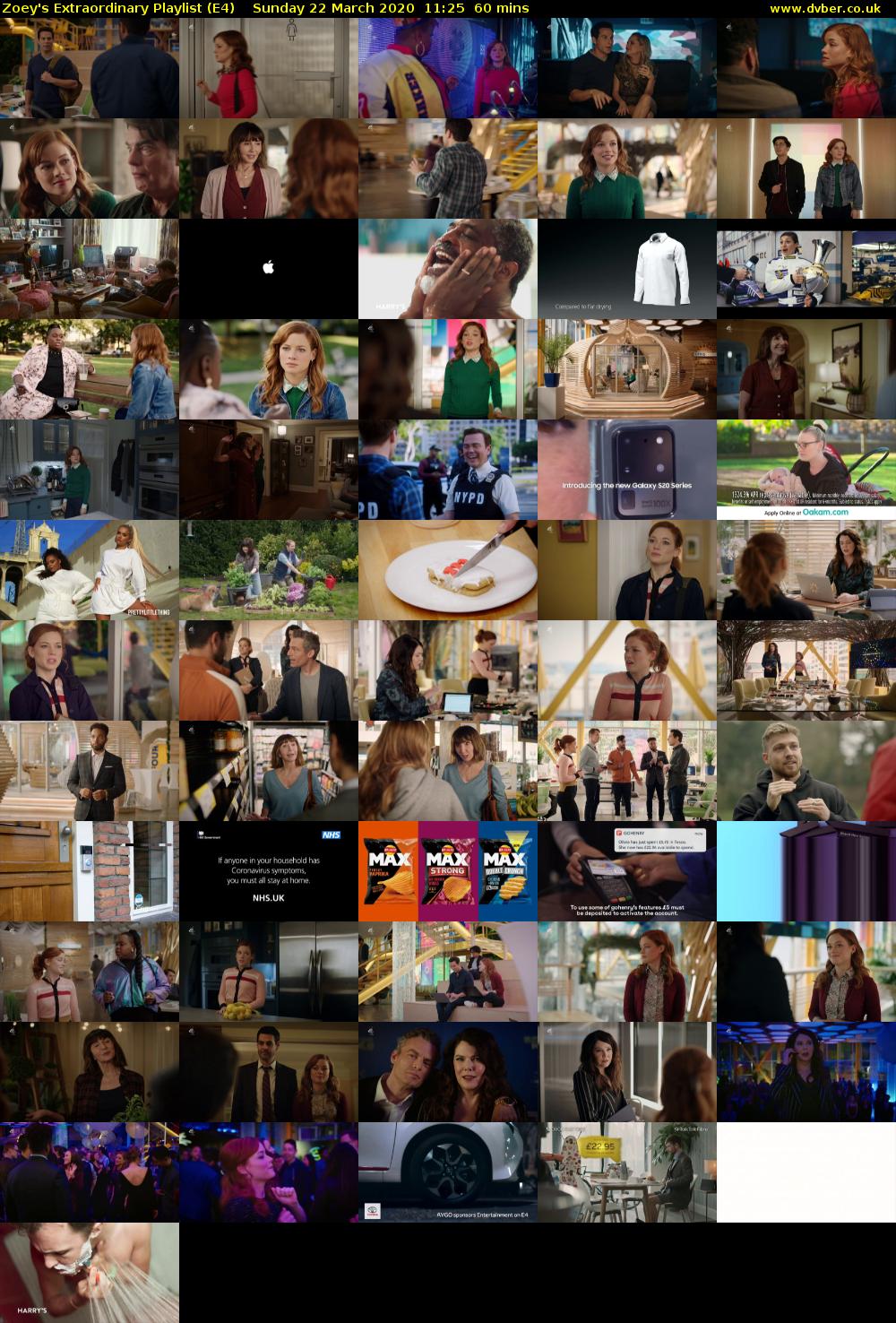 Zoey's Extraordinary Playlist (E4) Sunday 22 March 2020 11:25 - 12:25
