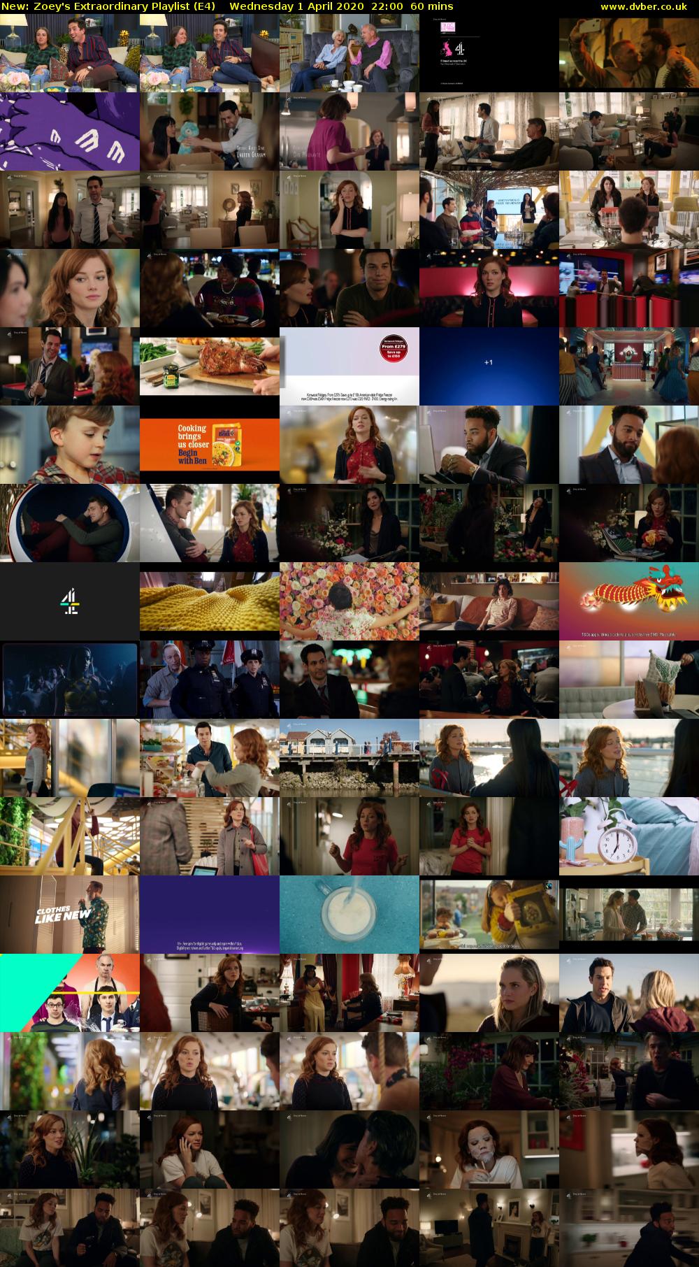 Zoey's Extraordinary Playlist (E4) Wednesday 1 April 2020 22:00 - 23:00