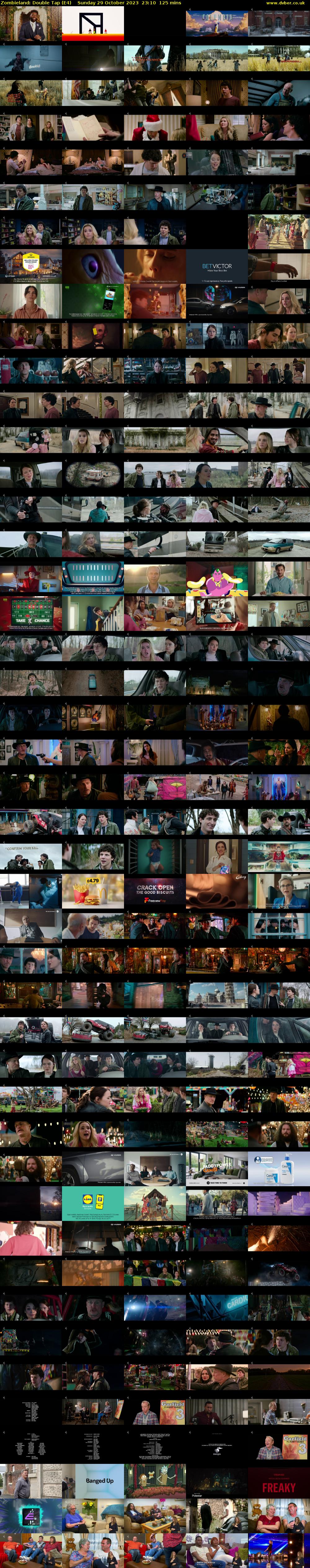 Zombieland: Double Tap (E4) Sunday 29 October 2023 23:10 - 01:15