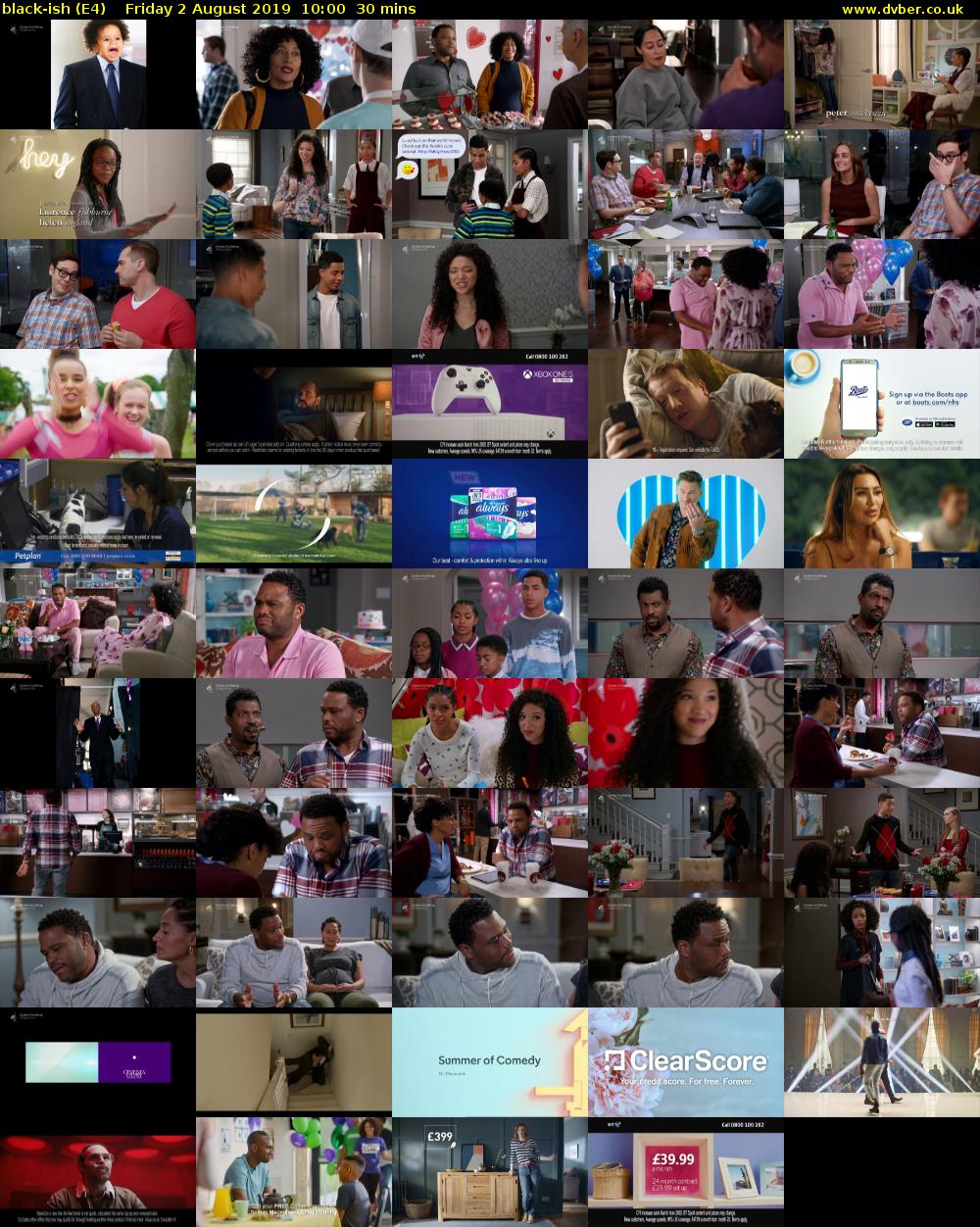 black-ish (E4) Friday 2 August 2019 10:00 - 10:30