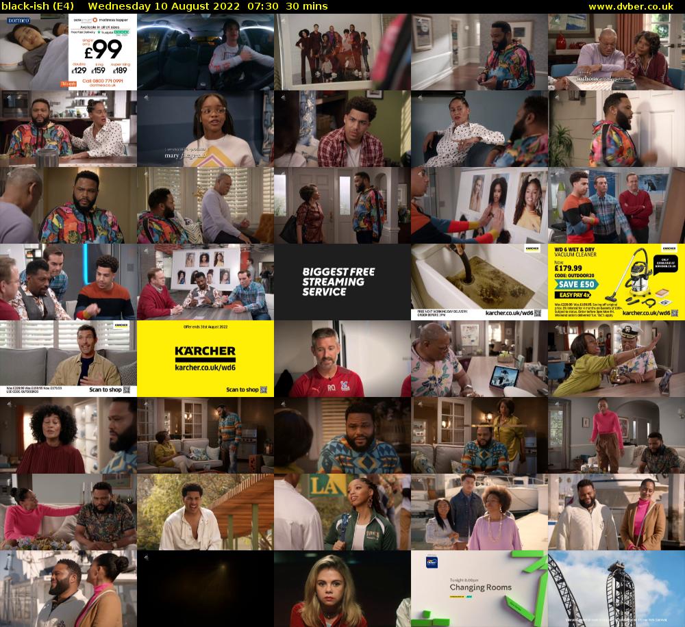 black-ish (E4) Wednesday 10 August 2022 07:30 - 08:00