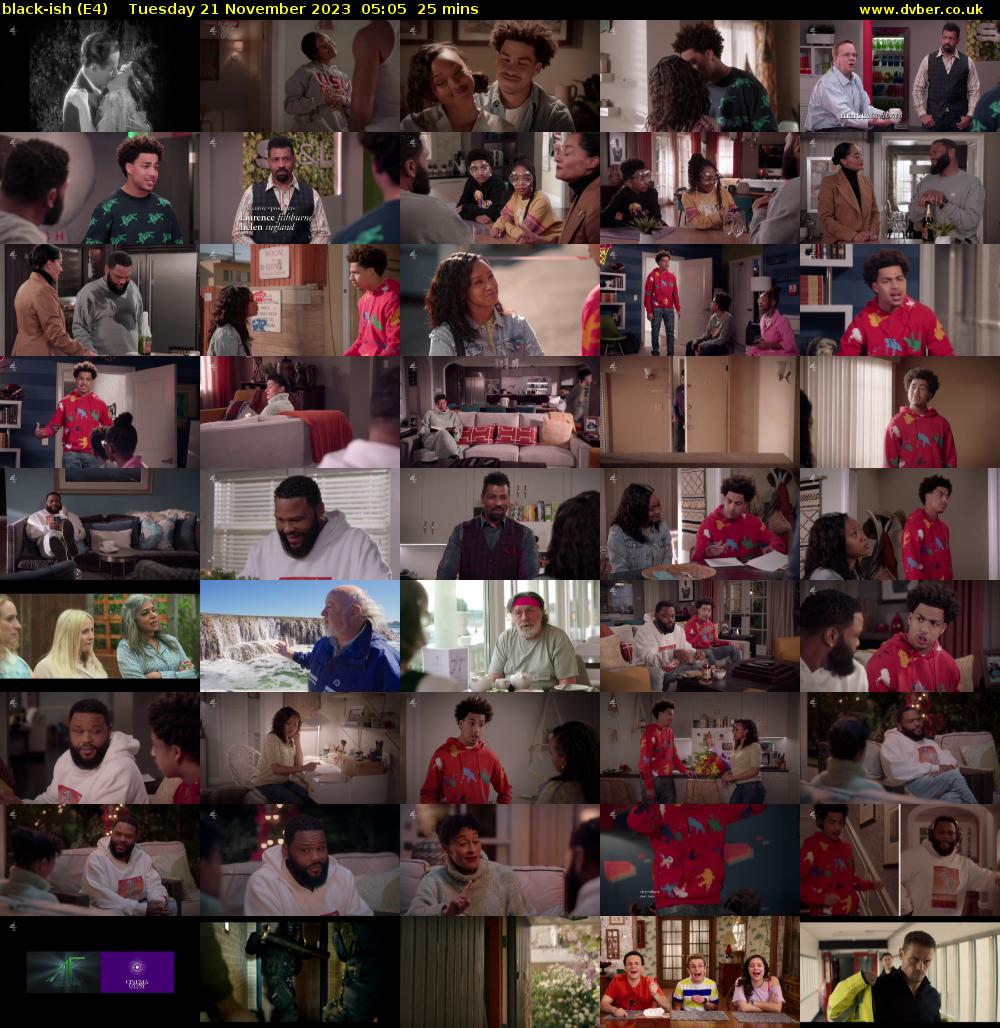 black-ish (E4) Tuesday 21 November 2023 05:05 - 05:30