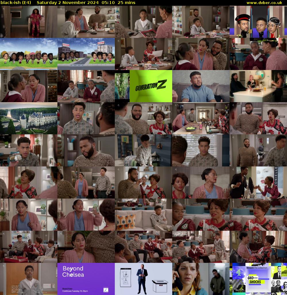 black-ish (E4) Saturday 2 November 2024 05:10 - 05:35