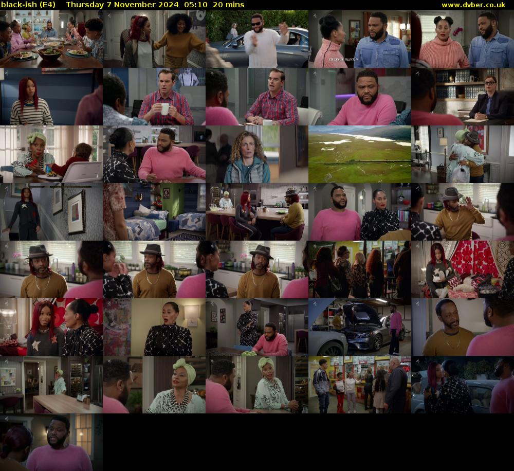 black-ish (E4) Thursday 7 November 2024 05:10 - 05:30