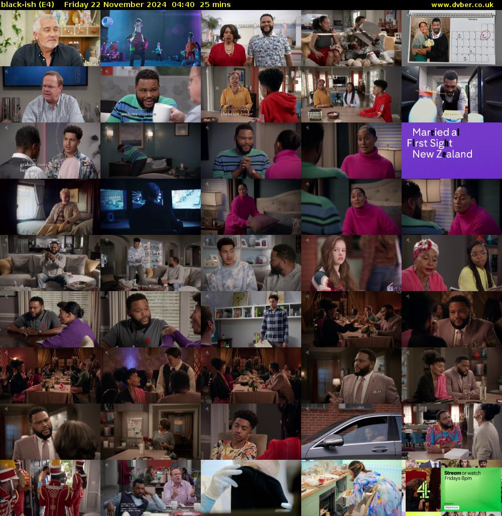 black-ish (E4) Friday 22 November 2024 04:40 - 05:05