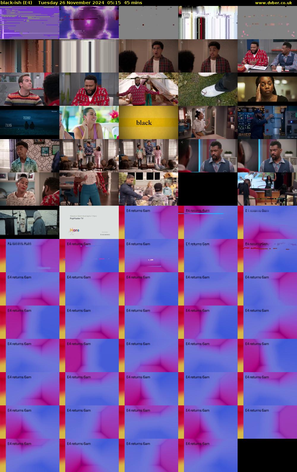black-ish (E4) Tuesday 26 November 2024 05:15 - 06:00