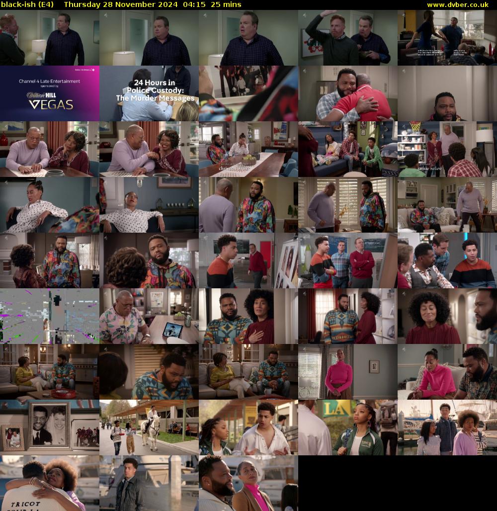 black-ish (E4) Thursday 28 November 2024 04:15 - 04:40
