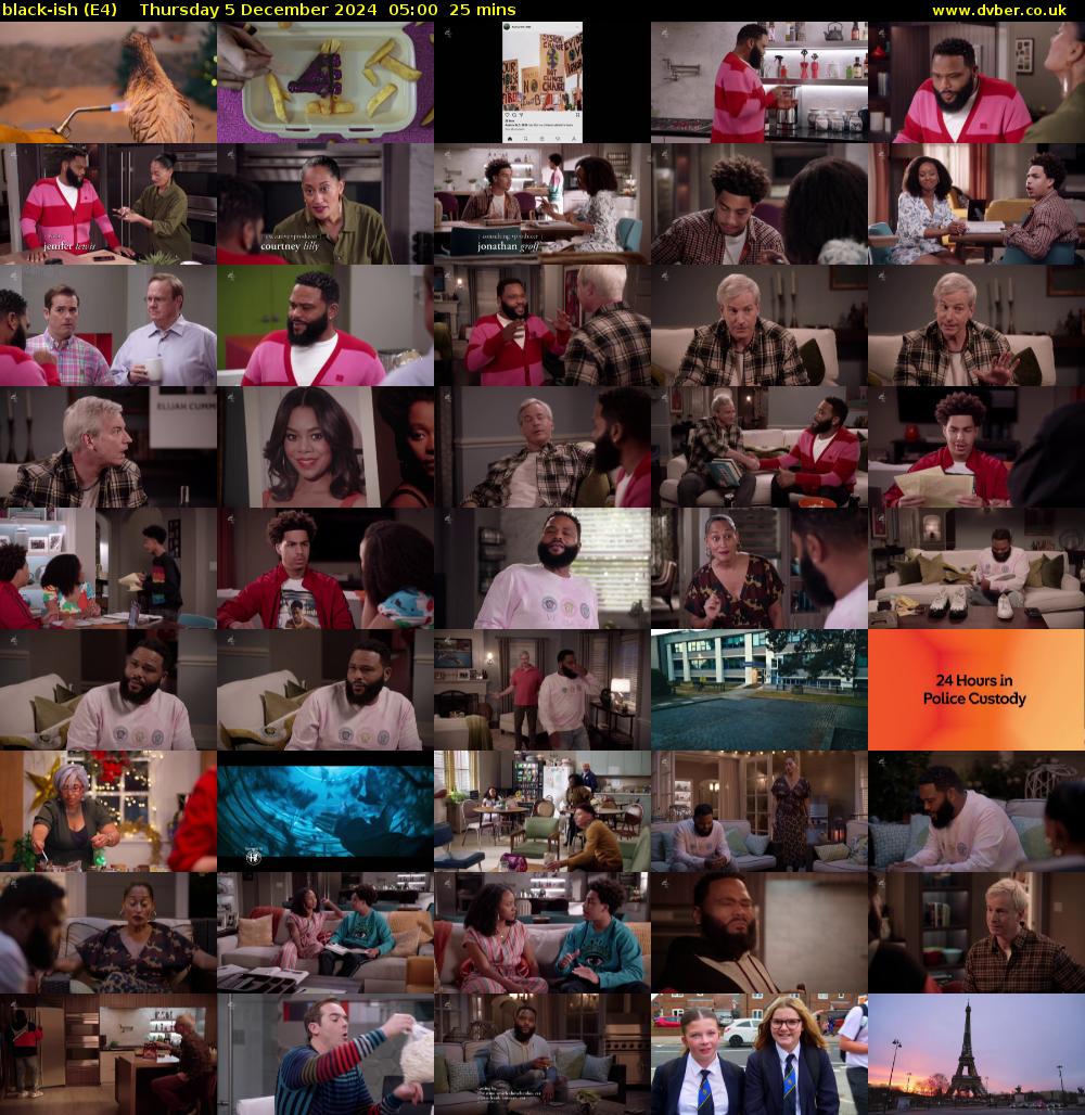 black-ish (E4) Thursday 5 December 2024 05:00 - 05:25