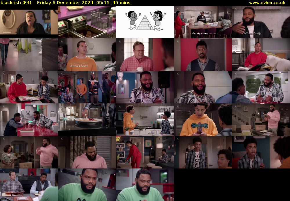 black-ish (E4) Friday 6 December 2024 05:15 - 06:00
