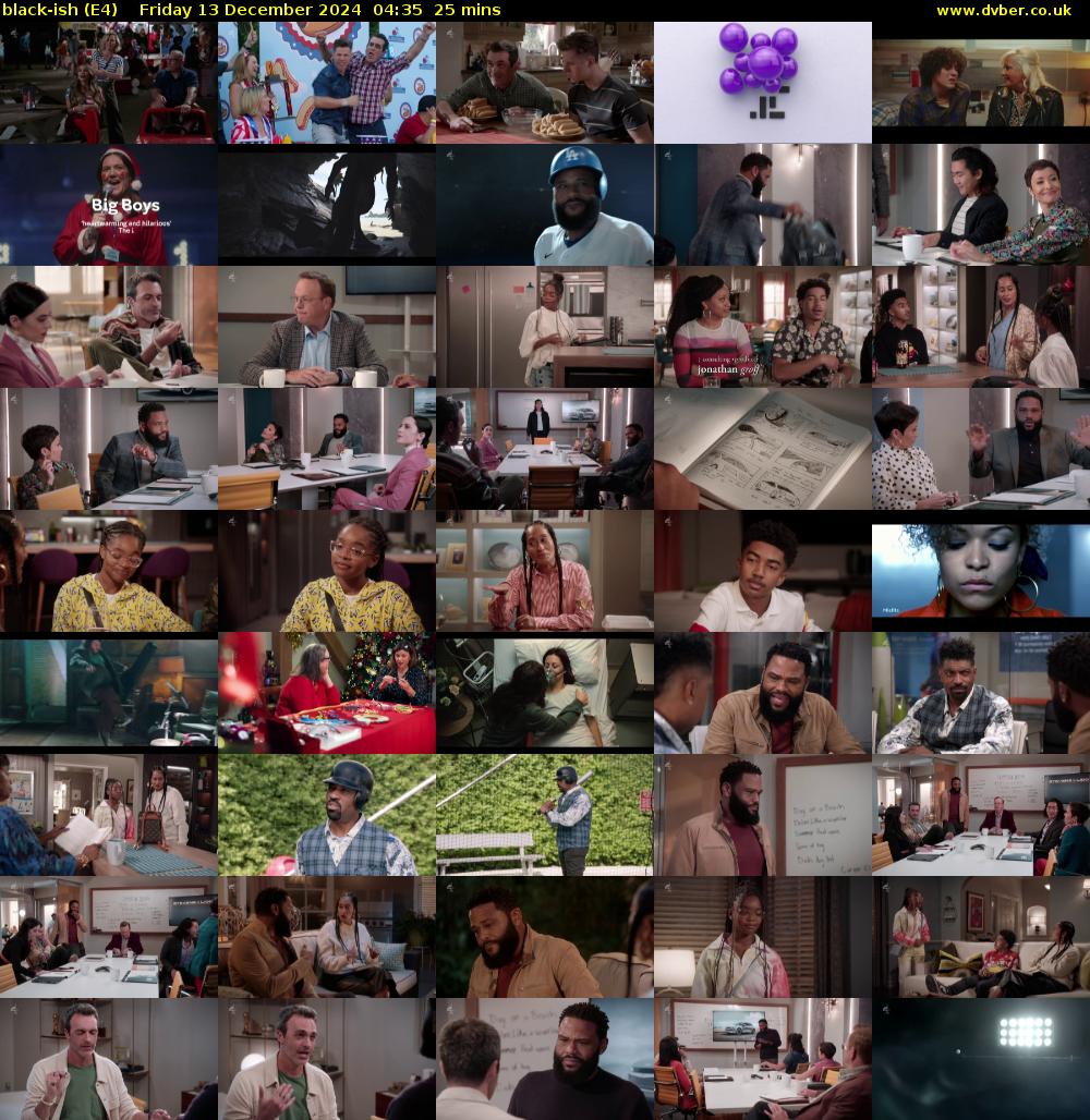 black-ish (E4) Friday 13 December 2024 04:35 - 05:00