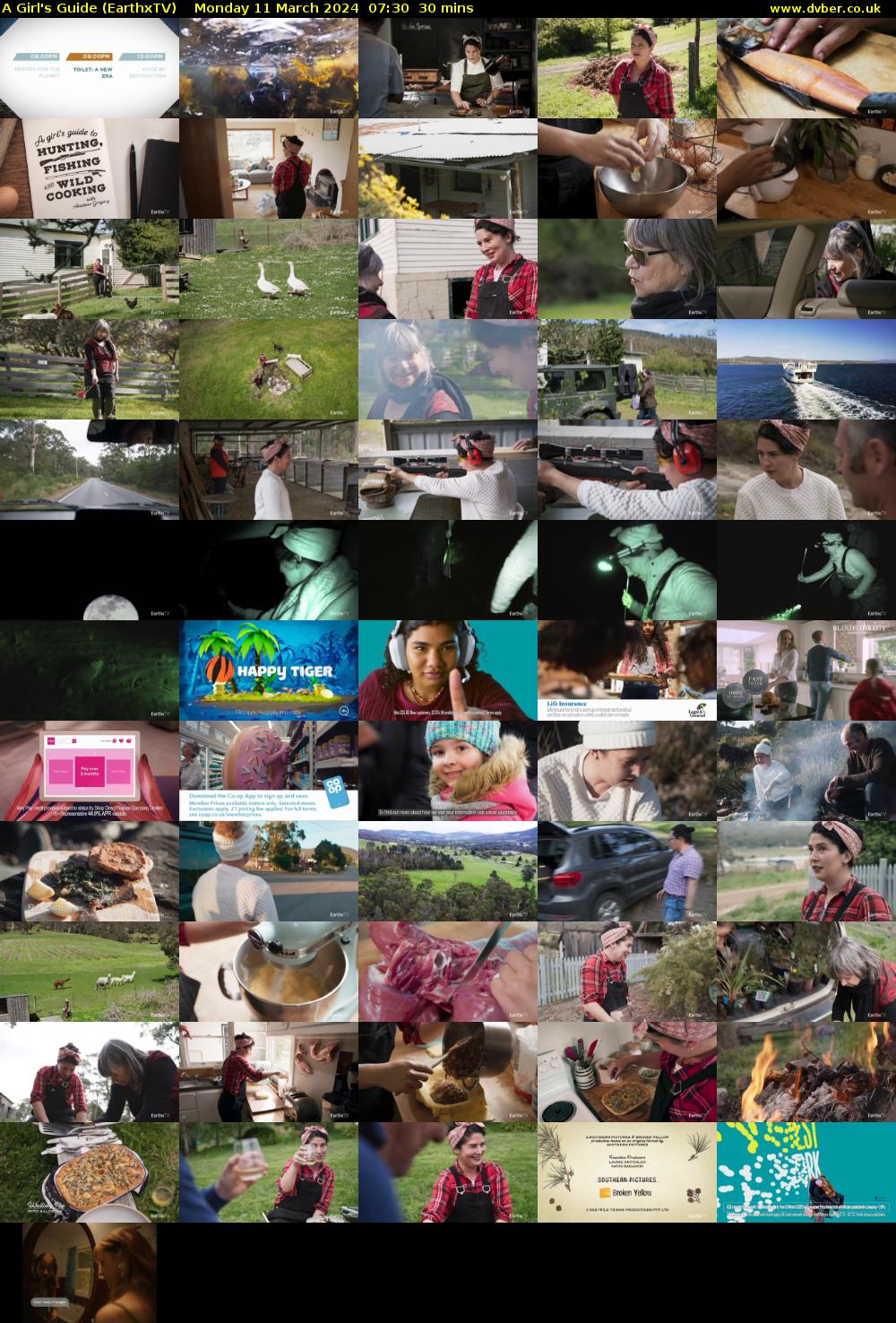 A Girl's Guide (EarthxTV) Monday 11 March 2024 07:30 - 08:00