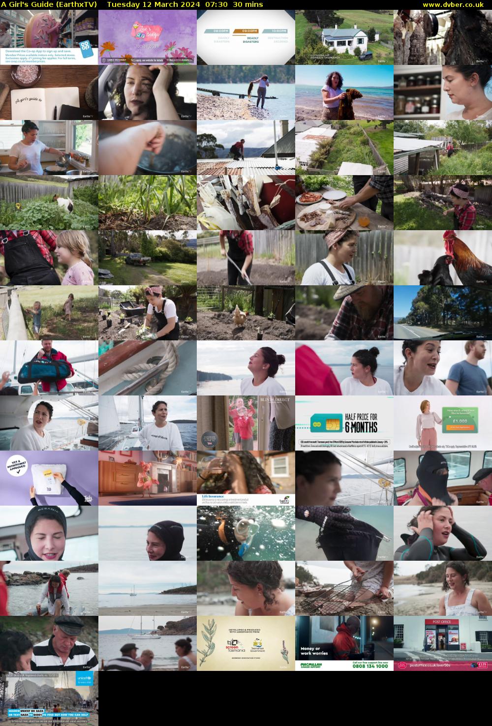 A Girl's Guide (EarthxTV) Tuesday 12 March 2024 07:30 - 08:00