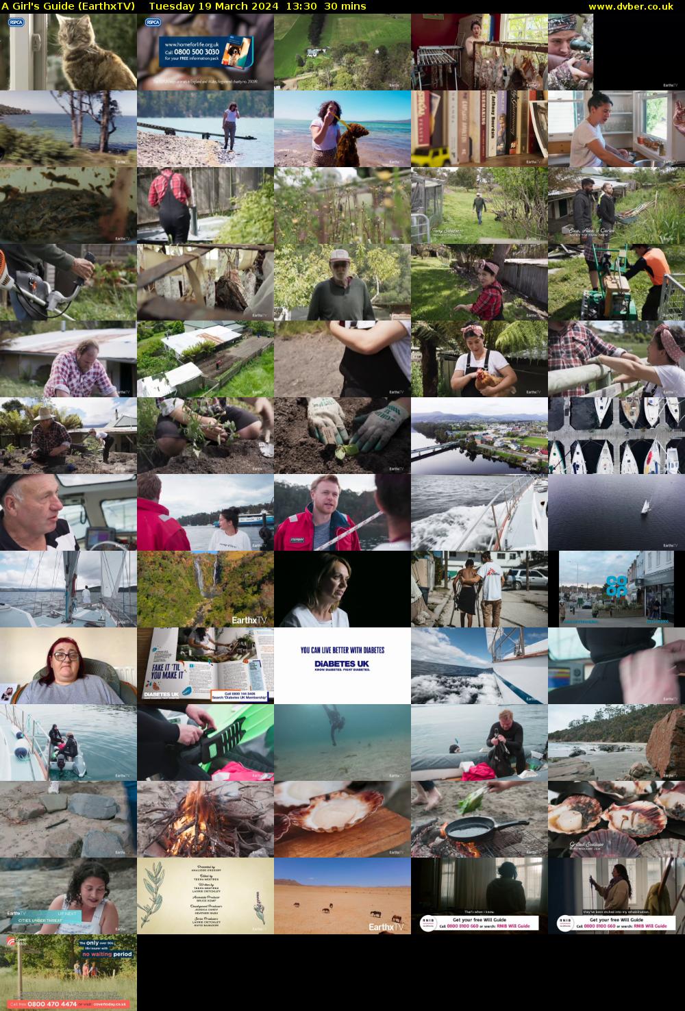 A Girl's Guide (EarthxTV) Tuesday 19 March 2024 13:30 - 14:00