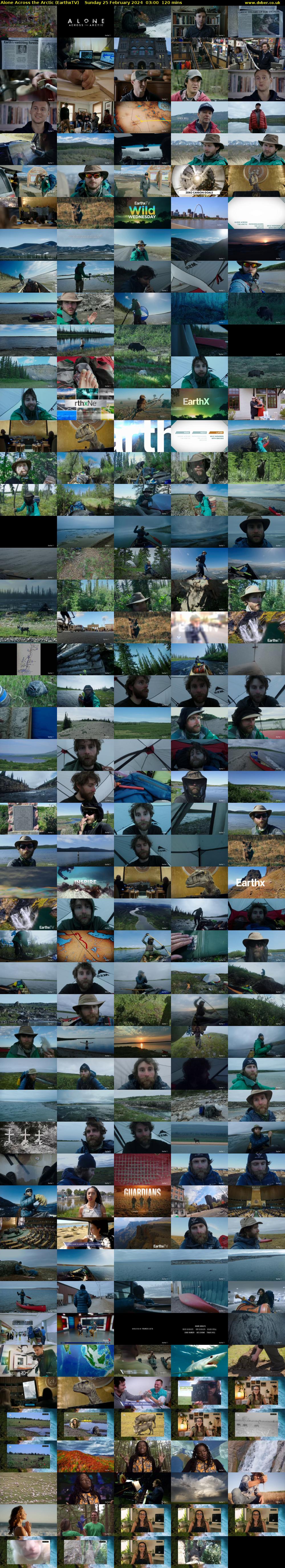 Alone Across the Arctic (EarthxTV) Sunday 25 February 2024 03:00 - 05:00