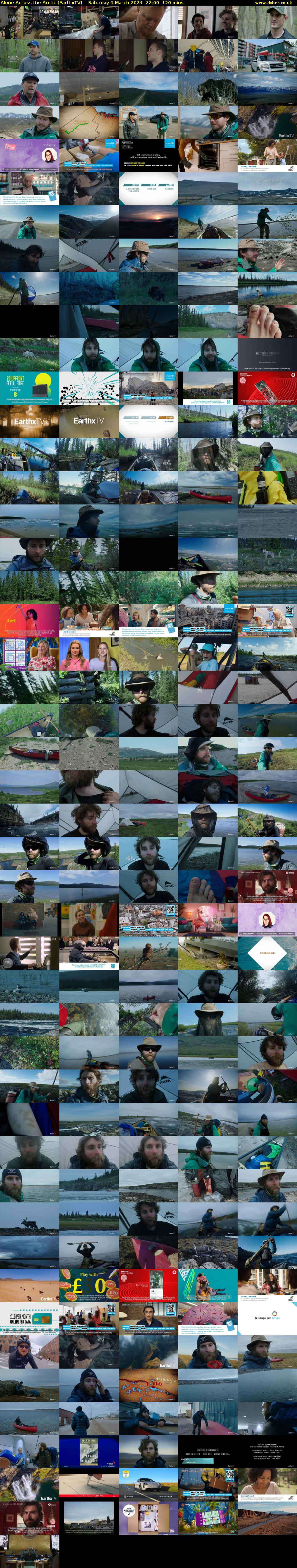 Alone Across the Arctic (EarthxTV) Saturday 9 March 2024 22:00 - 00:00
