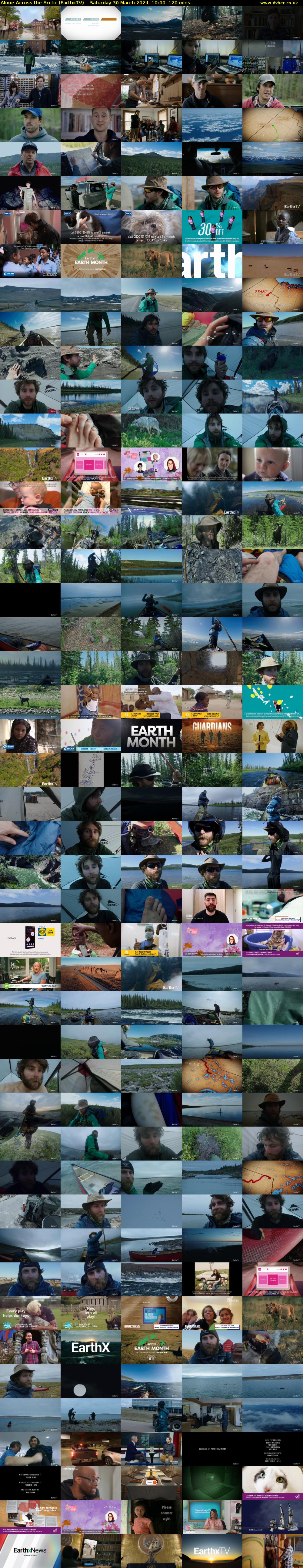 Alone Across the Arctic (EarthxTV) Saturday 30 March 2024 10:00 - 12:00
