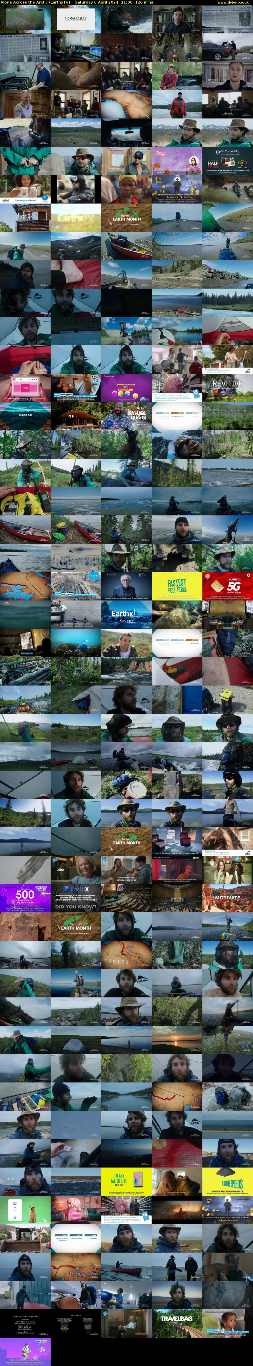 Alone Across the Arctic (EarthxTV) Saturday 6 April 2024 21:00 - 23:00