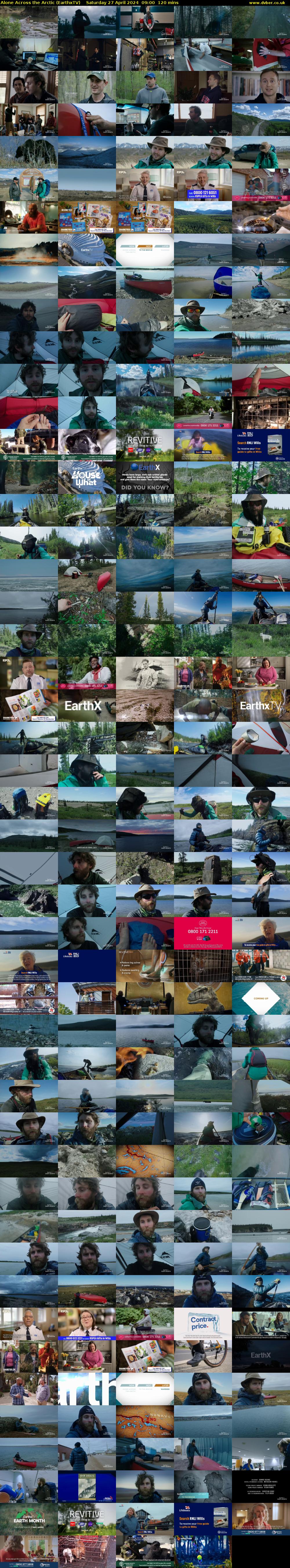 Alone Across the Arctic (EarthxTV) Saturday 27 April 2024 09:00 - 11:00